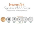 thumbnail image 5 of ImpressArt - Om Signature Metal Design Stamp, 6mm, 5 of 5