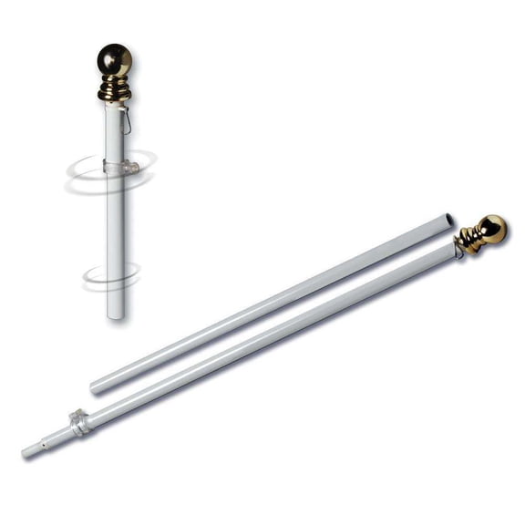 Allied Flag 5' Spinning Residential Flag Pole | Pole Only