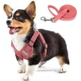 thumbnail image 1 of Dog Harness Soft Suede Fabric Pet Vest Step In Adjustable Reflective _jiue, 1 of 5