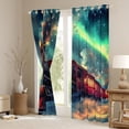 thumbnail image 3 of Erosebridal Rideaux et Draperies Train (42x90) pour Enfants Garçons Filles, Rideaux Occultants 30 %-50 % Aurore Onirique pour Chambre, 3 of 6