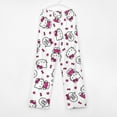 thumbnail image 3 of Hello Kitty Pajamas Pants Soft Elastic Waist PJ Bottoms Comfy Lounge Long Pants, 3 of 7