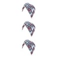 thumbnail image 1 of Sonducket Estilos bohemios Turbantes para mujer Diseño elástico Headwrap Pre-Tied Cap Skullcap plisado Sombreros de moda Swirly Headcover Circle lake Type1 NO1 Sonducket CBP206599, 1 of 6