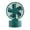 Green, variant on RoamHome Portable Desk Fan Desktop Mini Fan Plug-in, Corded Electric Tabletop Personal Cooling Fans for Bedroom Office, High Appearance Gift for Students Workers (Green)