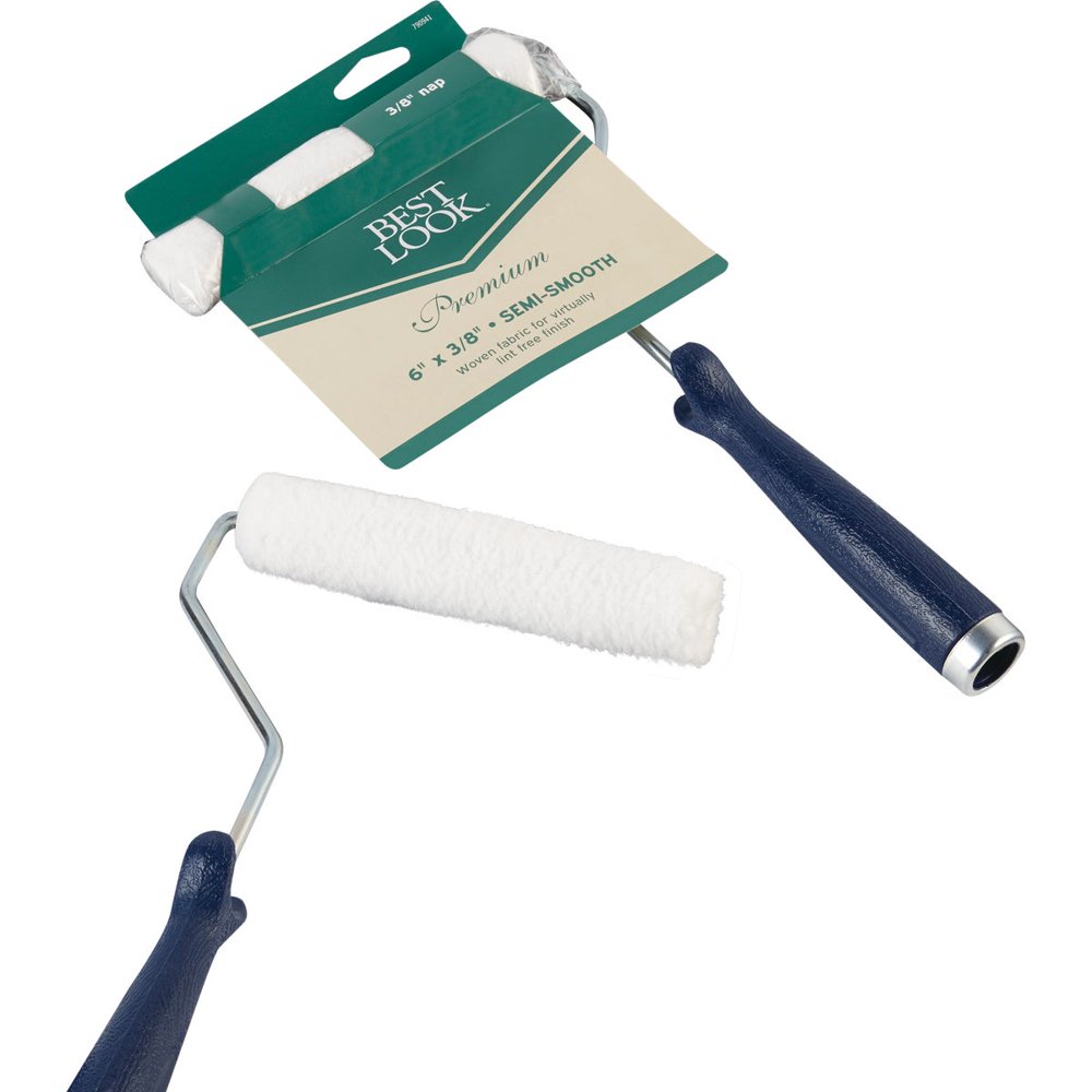 Best Look Premium 6 In. x 3/8 In. Woven Fabric Paint Roller Cover