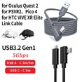 thumbnail image 2 of Para Oculus Quest 2 Link Cable 5M USB 3.0 Cables de carga rápida Auriculares VR Transferencia de datos para PSVR2 HTC VIVE Pico 4 VR Accesorios Tan Jianjun unisex, 2 of 2