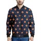 thumbnail image 3 of Bonita chaqueta con cremallera y estampado de zorro para hombre, divertida chaqueta con estampado 3D de animales, de manga larga, informal, holgada, para primavera y otoño, 3 of 5