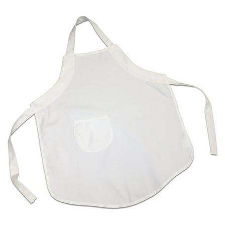 Aunt Martha's Fancy Cut Youth Child White Apron Size 20"x 24"