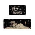 thumbnail image 2 of Christmas Kitchen Rugs Set Of 2 Cushioned Antis Fatigue Kitchen Floor Mat Non Slip Farmhouses Kitchen Mats For Floor Kitchen Rug Set For Christmas Holiday Xmas Decorations, 2 of 3