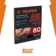 thumbnail image 2 of Lija de Esmeril Truper Grano 80 Flexible Resistente, 2 of 4