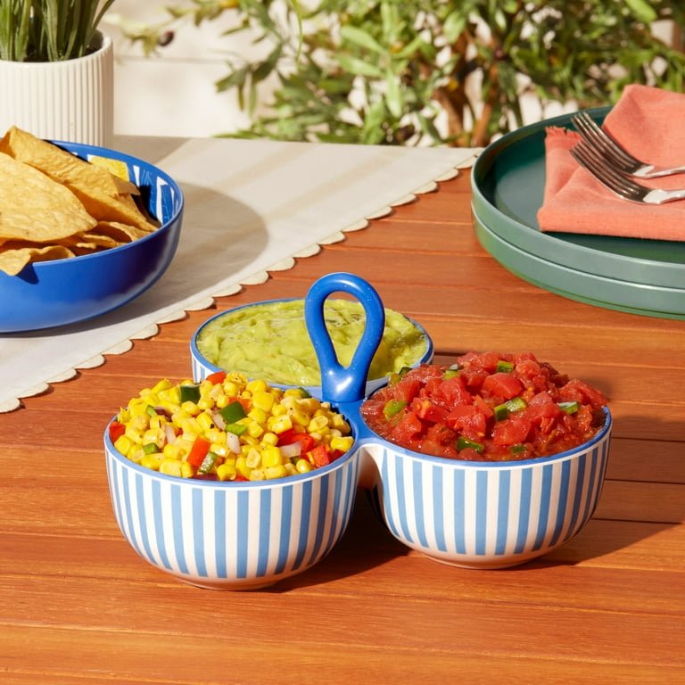 Mainstays by Becky G. & Alejandra Bamboo Melamine Triple Condiment