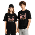 thumbnail image 2 of Someone In Texas Loves Me Flower Retro Graphic Tee for Women, Mom Family Gift Cotton Short Sleeves T-Shirt, 2 of 5