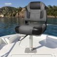 thumbnail image 5 of Boat Seat Base Aluminum Alloy Marine Boat Seat Mount Boat Seat Pedestal Base with 3/4in Pin Post Socket, 5 of 23