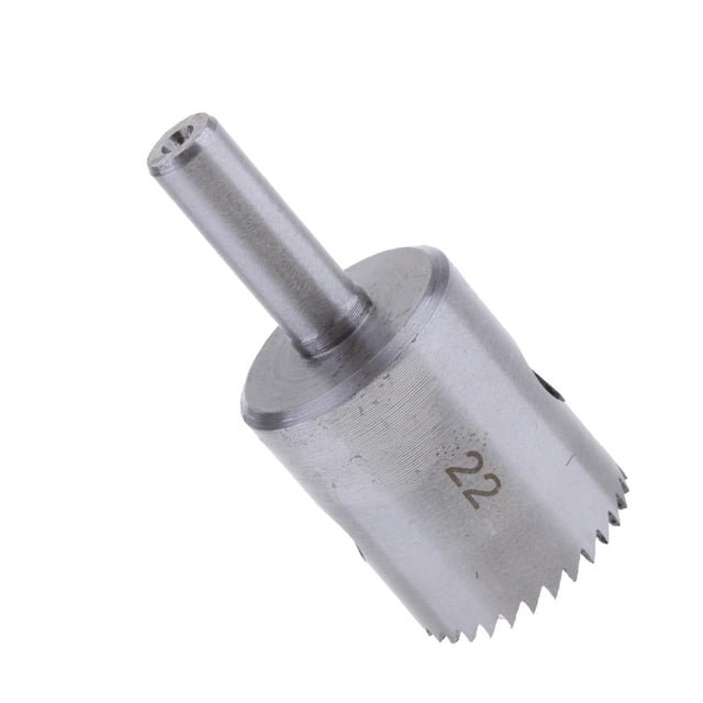 Broca con punta de carburo para sierra de corona, fresa para madera, diámetro de fresado de 6-25 mm, cuentas de madera 22mm