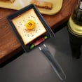 thumbnail image 4 of DOLITY Japanese Omelette Pan Breakfast Helper Mini Frying Pan Frying Pan, for kitchen Plastic Handle S, 4 of 8