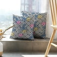 thumbnail image 6 of LALILO Throw Pillow Covers Beautiful Floral With Paisley Black Cushion Cover 18" x 18", 2 Pack, 6 of 6