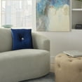 thumbnail image 3 of Nourison Inspire Me! Home Décor Navy Decorative Throw Pillow , 18"X18", 3 of 5