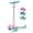 Pink(without battery), variant on GLAF Kids Scooter for Age 3-8, Toddler Scooter with 3 Adjustable Height & LED Strips for Boys & Girls, Light Up 3-Wheels Foldable Kick Scooter, Lean to Steer, Pink