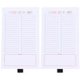thumbnail image 3 of 2 Pack Daily Grocery Planner Shopping Memo Pads Refrigerator Magnetic Notepad List Student, 3 of 8