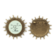 thumbnail image 1 of Estructura química del miedo Pin de gancho de metal vintage con forma de sol Unbranded M, 1 of 3