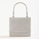thumbnail image 5 of Bolsa Bolso de mano para fiesta de noche para mujer, bandolera con purpurina (plata) Tmvgtek Para estrenar, 5 of 9