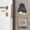 A, variant on Cute Animal Door Knob Wall Protector,Panda Design Self-Adhesive Rubber Door Handle Bumper Guards, Decorative Wall Shield