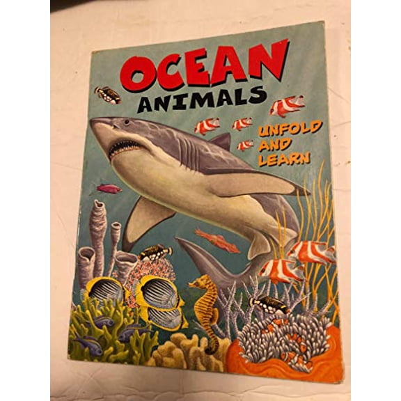 Pre-Owned Ocean Animals (Unfold and Learn), 9781577554813, 1577554817, Paperback,