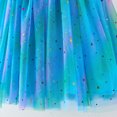 thumbnail image 4 of WOYY Little Girls Rainbow Tulle Dress Summer Sleeveless Tutu Dress, 4 of 4