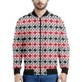 thumbnail image 5 of Chaqueta con cremallera maorí en blanco y negro para hombres y niños, sudadera de gran tamaño con estampado 3D, chaquetas bomber de manga larga para primavera y otoño, 5 of 5