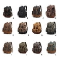 thumbnail image 3 of Minnieouse de lona Reemplazo Multi-bolsillo Doble correa Estilo simple Gran capacidad Viaje Universidad escolar Mochilas Tipo 1, 3 of 6