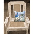thumbnail image 2 of Day break Sailboats Fabric Decorative Pillow, 2 of 4