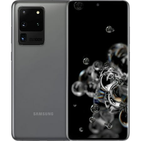 Restored Samsung SMG988U Galaxy S20 Ultra 5G Enabled 6.9" 128GB LTE Sprint Smartphone, Cosmic Gray (Refurbished)