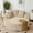 Beige (Round Shape), variant on Vcatnet 58"x58" Chaise Lounge Chair Indoor Corduroy Sleeper Couch Sofa Bed for Living Room and Bedroom, Beige
