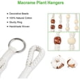 thumbnail image 3 of Macrame Plant Hangers Interior Outdoor Planter Hanging Plant Holder BANYUO  Electrónica, 3 of 5