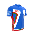 thumbnail image 1 of Equatorial Guinea Full Zipper Bike Short Sleeve Cycling Jersey  for Men - Size 2XL, 1 of 4