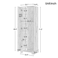 thumbnail image 4 of [Video] Multi-functional Storage Cabinet with Two Doors for Bathroom, Office, Adjustable Shelf, Metal Handles, Black, 4 of 41