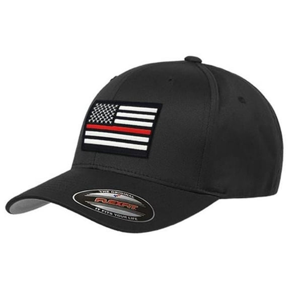 Thin Blue Line FlexFit Thin Red Line Hat - Small & Medium
