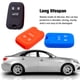 thumbnail image 3 of Riwesomey Funda de silicona para llave de coche, funda protectora para llaves de vehículo, accesorios de actualización para automóvil, piezas Automoción decorativa y accesorios Azul oscuro, 3 of 6