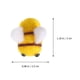 thumbnail image 4 of 15 piezas de fieltro de lana de abeja, hechas a mano, accesorios pequeños para abejas, sombreros, materiales decorativos para abejas., 4 of 7