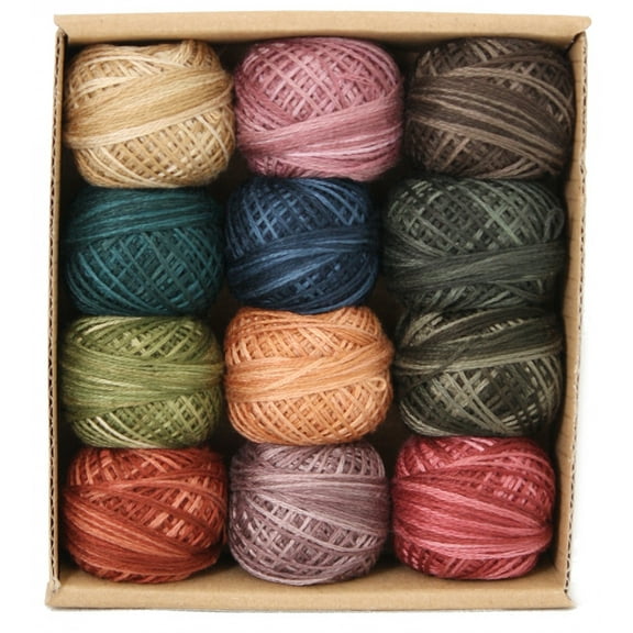 Valdani 3-Strand Ball Floss 30yd Heirloom Collection 12 Colors