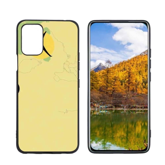 Color-Pallet Phone Case, Degined for LG Q52 Case Men Women, Flexible Silicone Shockproof Case for LG Q52