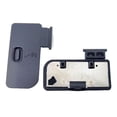 thumbnail image 4 of Tholdsy Accesorios de la tapa de la Tapas del compartimento de las baterías Reemplazo de la caja de la puerta de plástico negro del Accesorios de cámara y óptica, 4 of 6