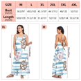 thumbnail image 5 of Women Dress Oversize Style Open-Back Design-Rudder Anchor Pattern Patterng, 5 of 5
