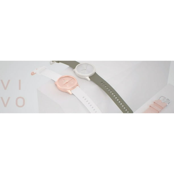 Garmin Vivomove® Watch, Style Moss Green with Silver Hardware - Walmart.com