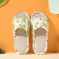 thumbnail image 1 of Chaussons d'Été pour Femmes, Antidérapants, Universels, Printemps et Automne, en Lin, Coton, 1 of 6
