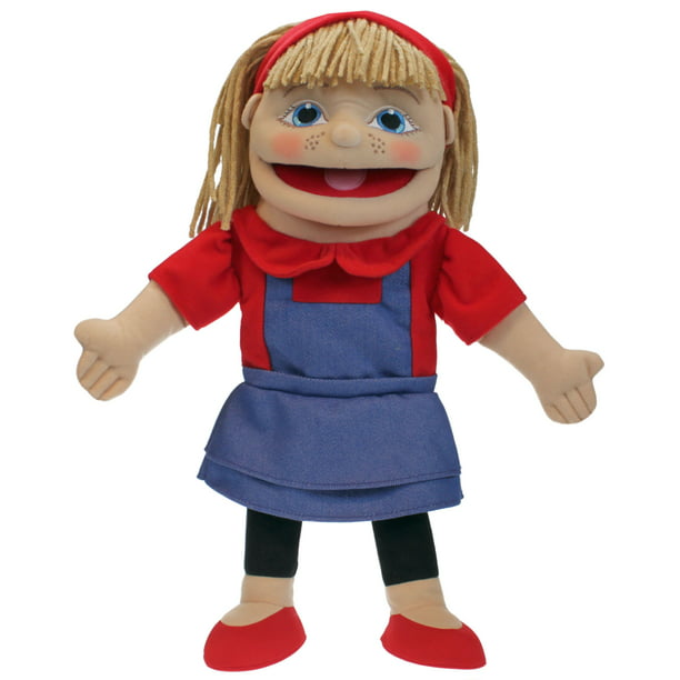 Puppet Company Small Girl Hand Puppet - Light Skin Tone - Walmart.com ...