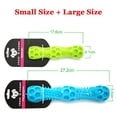 thumbnail image 1 of Dog Toys Squeaking Stick Floatable Springy Suitable for Tossing and Chasing Very Soft Pet Toy 2 Sizes Available S green and L blue Size, 1 of 6