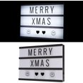 thumbnail image 4 of LED light box, A4 LED light box powered by USB, battery and decorative LED lighting, cool white LED, 4 of 5