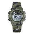 thumbnail image 3 of Reloj Niños Deportivo Luminoso Impermeable Camuflaje Militar Color de la correa Verde, 3 of 5