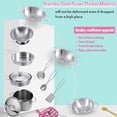 thumbnail image 2 of YOPTOP Mini Stainless-Steel Kitchen Toys, Tiny Size Pretend Cooking Utensils Toys for Kids, Cookware Pots and Pans Play Set with Cooking,Educational Kitchen Experience Toy, 2 of 5