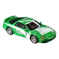 thumbnail image 4 of Mitsubishi 3000GT GTO RHD (Right Hand Drive) #3 "Puma" Green and White 1/64 Diecast Model Car by Paragon, 4 of 4